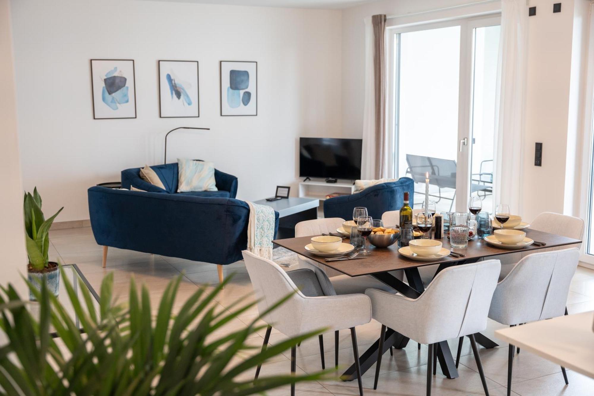 Zentral - Fuer 6 - 2X Frei Parken - Terrasse Apartment Giessen Ngoại thất bức ảnh
